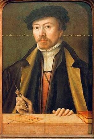 Lucas Cranach the Younger Selbtsbildnis France oil painting art